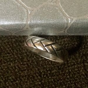 SILVER 925 BAND♥️ RING SZ 6♥️